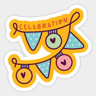 Celebration Sticker